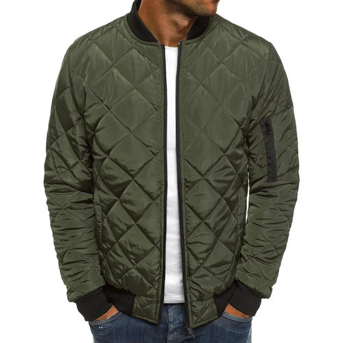 Bomber Jacket Uomo in Cotone Stile Elegante - NEXO