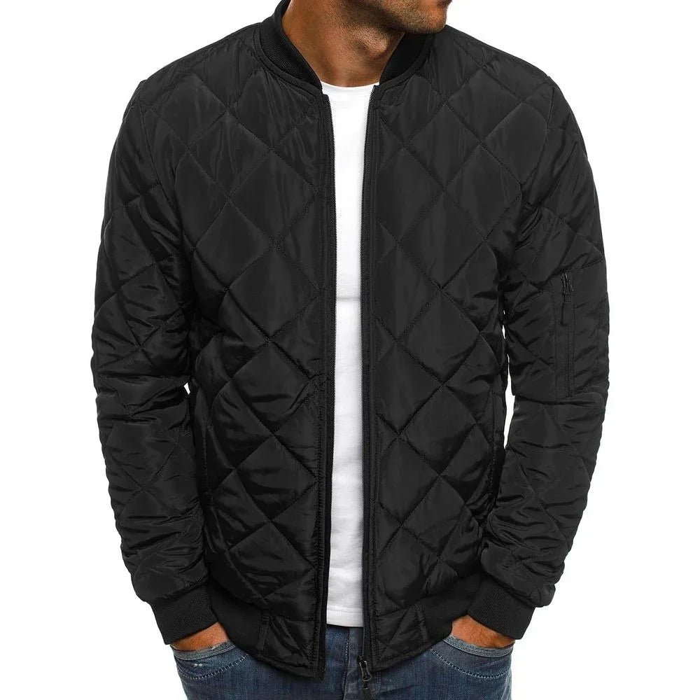 Bomber Jacket Uomo in Cotone Stile Elegante - NEXO