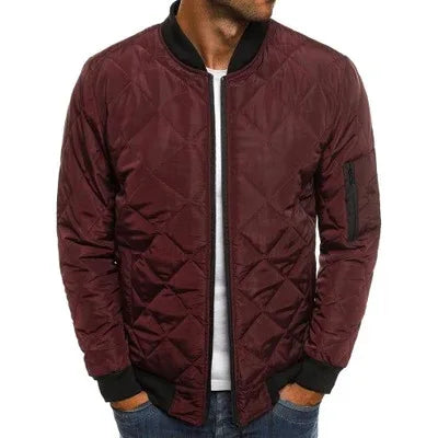 Bomber Jacket Uomo in Cotone Stile Elegante - NEXO